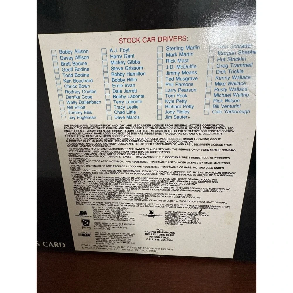 RACING CHAMPIONS #43 RICHARD PETTY 1992 SUPER COLLECTOR Set 3 Cars Transporter